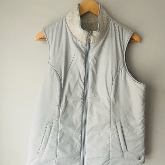 Smartwool Gray Sherpa Reversible Vest - Picture 9 of 10